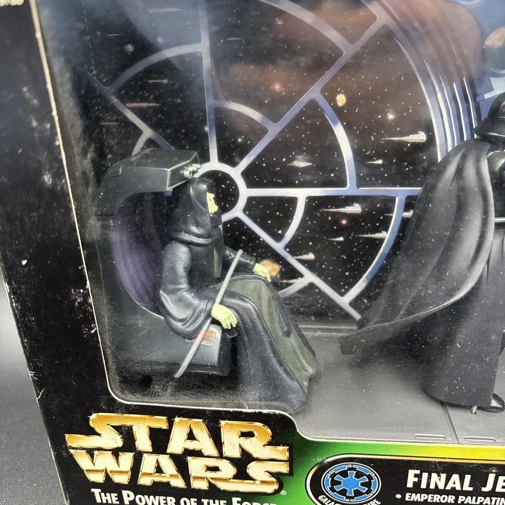 Star Wars The Power Of The Force Final Jedi Duel Figure Set Sealed 1997 NIB
